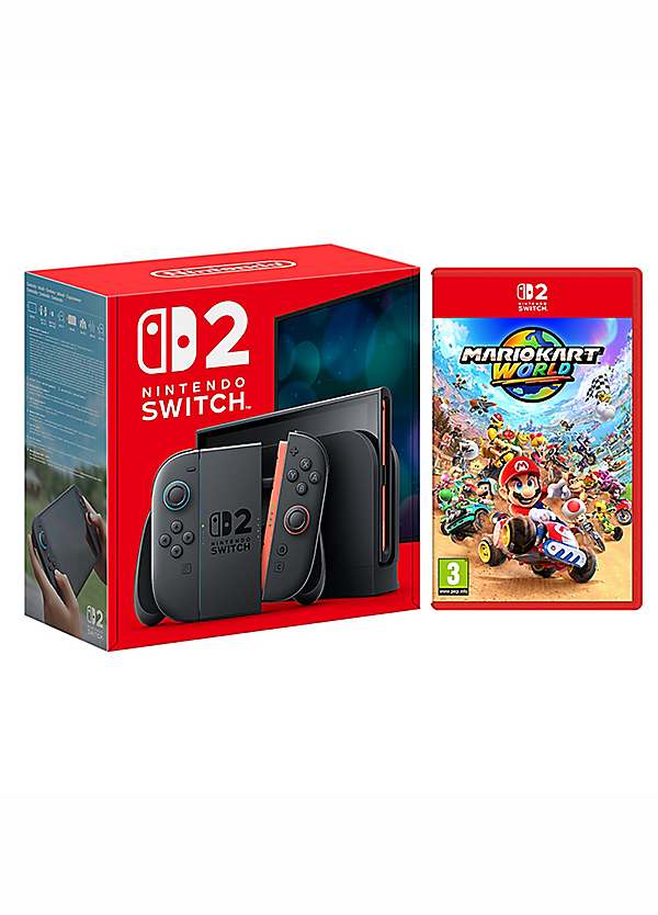 Nintendo Switch 2 Console + Mario Kart World | Freemans